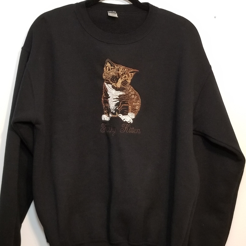 Attention Cat Lovers - "Frisky Kitten" Sweatshirt
